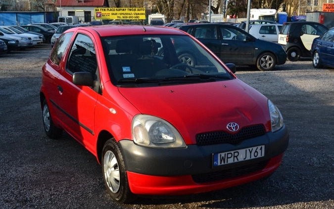 Toyota Yaris cena 3800 przebieg: 175000, rok produkcji 2000 z Warszawa małe 37